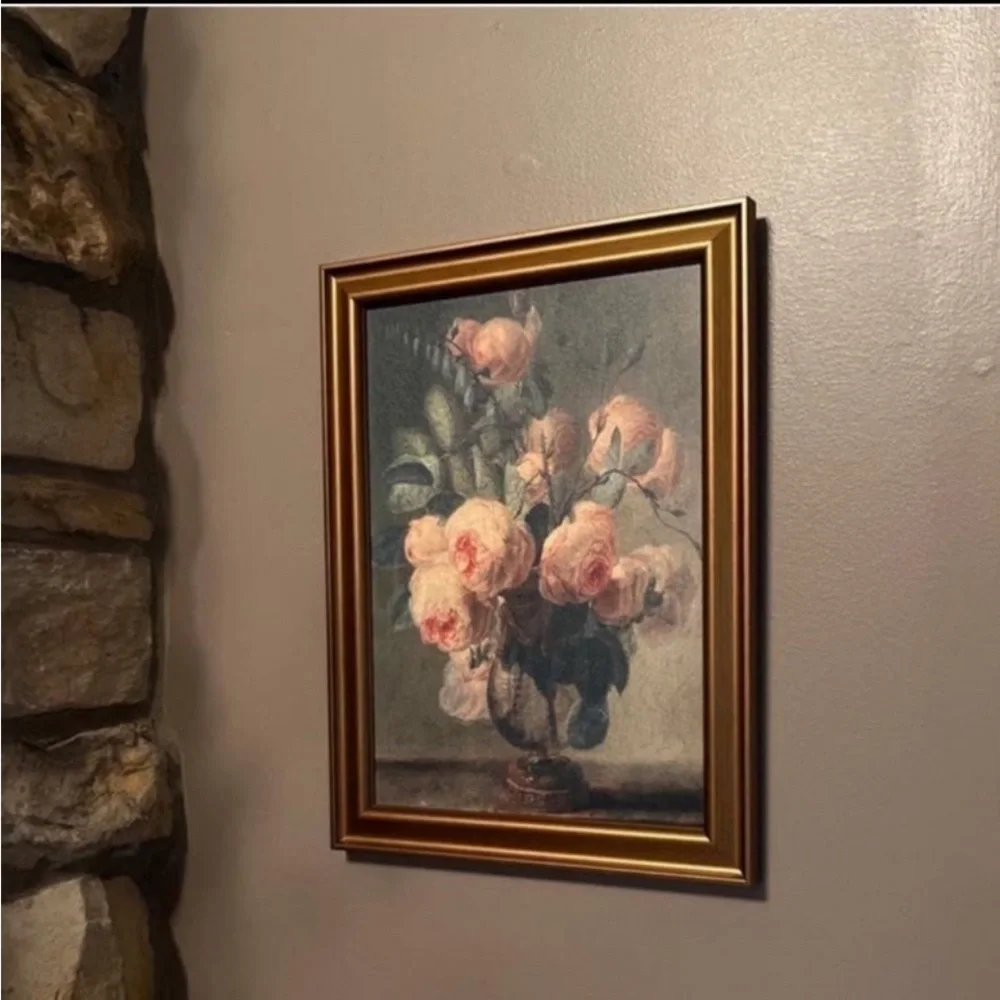 Threshold antique floral
